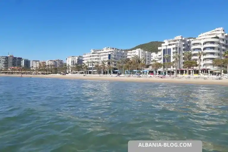 Hotels along Lungomare in Vlore